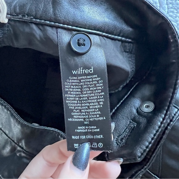 Aritzia - Wilfred - Rebel Pant - Black - Picture 10 of 16